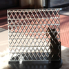 8mm 10mm 12mm V groove flute design wall window safely clear and coloered tempered glass for building