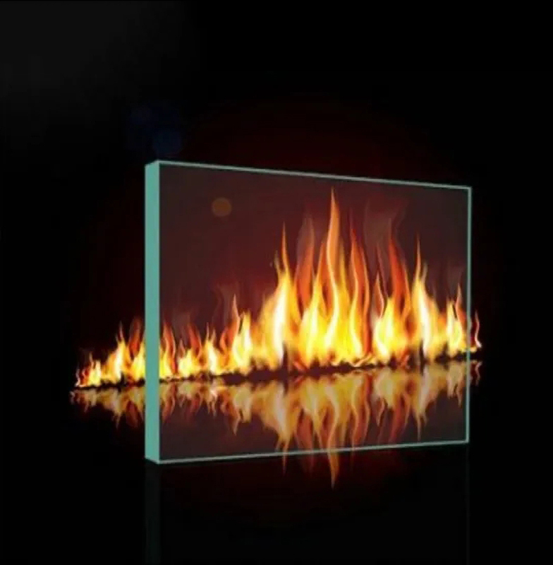 LUCK Borosilicate Glass Monolithic Fireproof Glass Fire-Resistant Glass