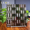 Brown color tempered fused glass architectural decoration, color can be customized