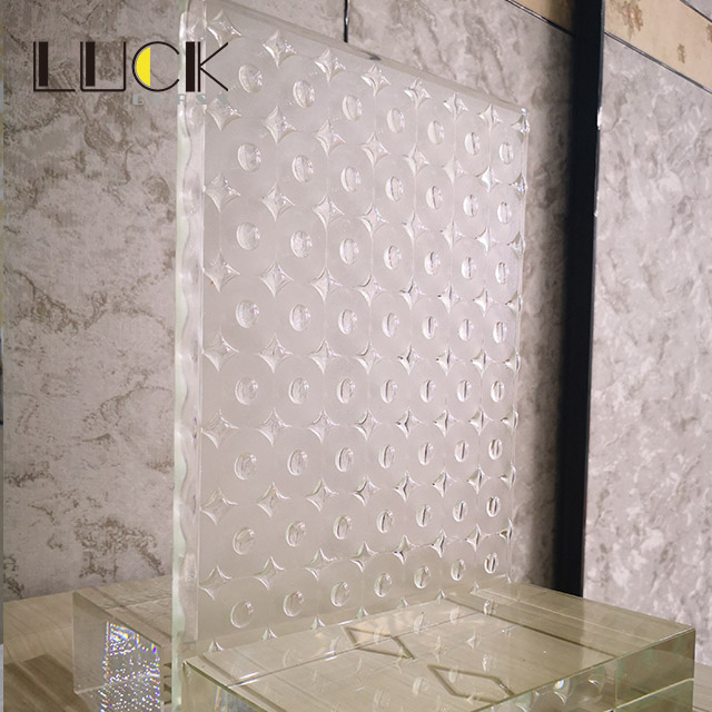 Tempered cast glass