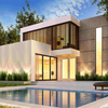 VM120 SERIES DIAMOND MESH ALUMINUM CLAD WOOD INTEGRATED WINDOW